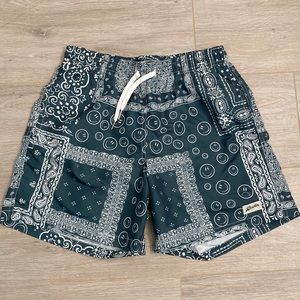 Bather “Palm Bandana” swim trunks in green
